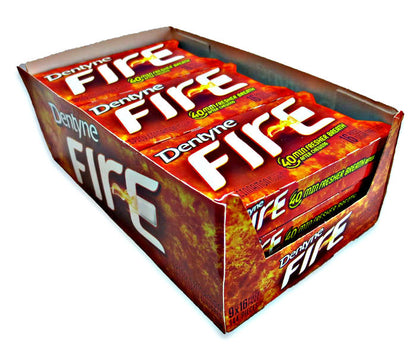 Dentyne Ice Sugarless Gum Cinnamon Fire - 9ct