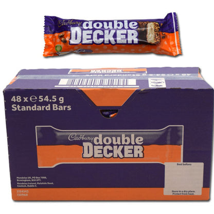 Cadbury Double Decker Candy Bars 1.92oz (UK) -  48ct