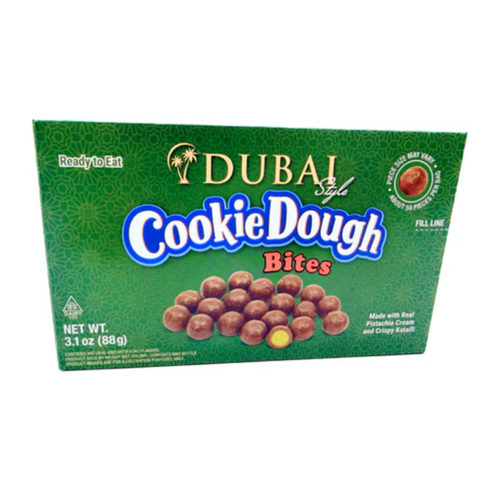 Dubai Style Cookie Dough Bites 3.1oz 12ct