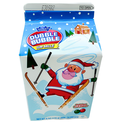 Dubble Bubble Christmas Holiday Bubble Gum Assortment 6oz 24ct