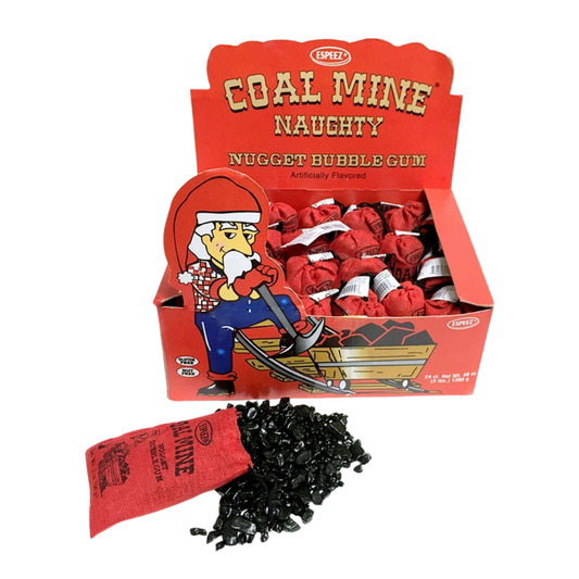 Espeez Coal Mine Gum 2oz - 24ct