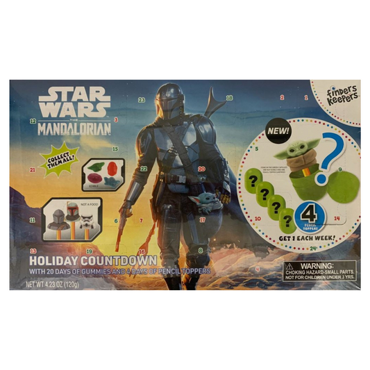 Finders Keepers Star Wars The Mandalorian Holiday Countdown case 4.23oz - 6ct