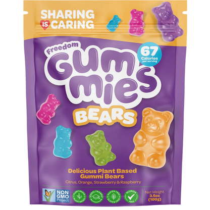 Freedom Gummies Bears 6oz 18ct