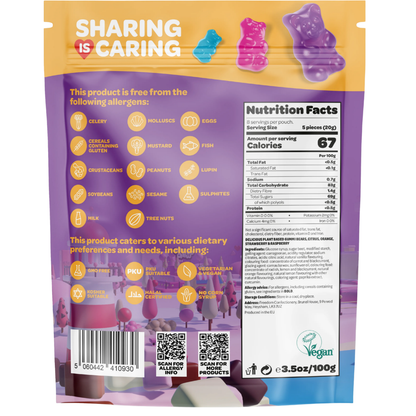 Freedom Gummies Bears 6oz 18ct