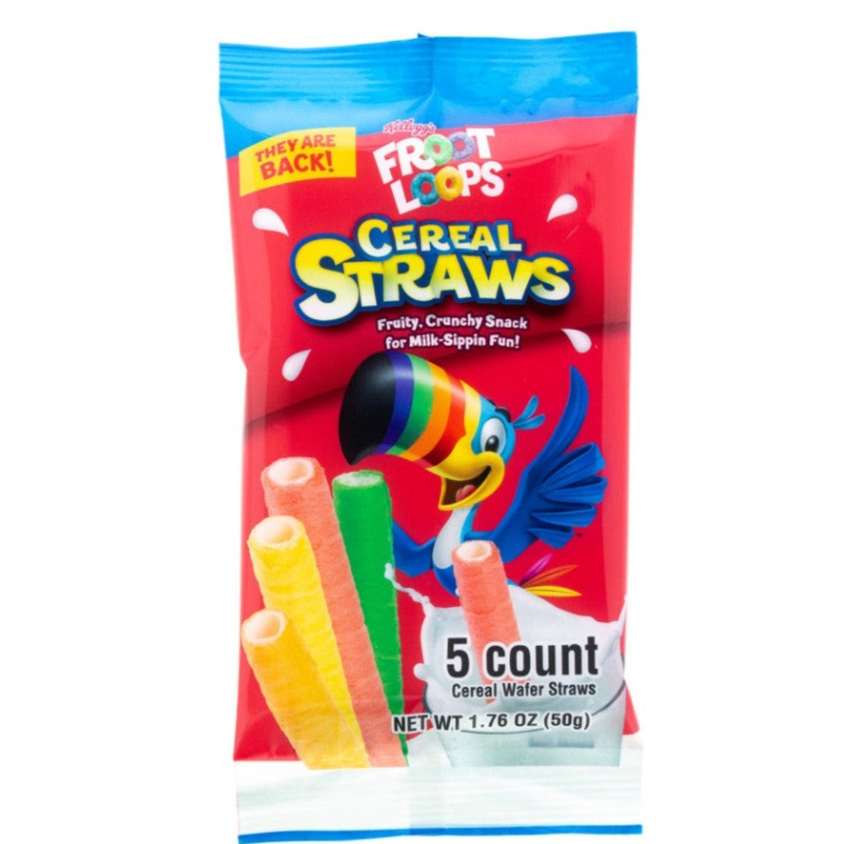 Froot Loops Cereal Straws  1.76oz - 26ct