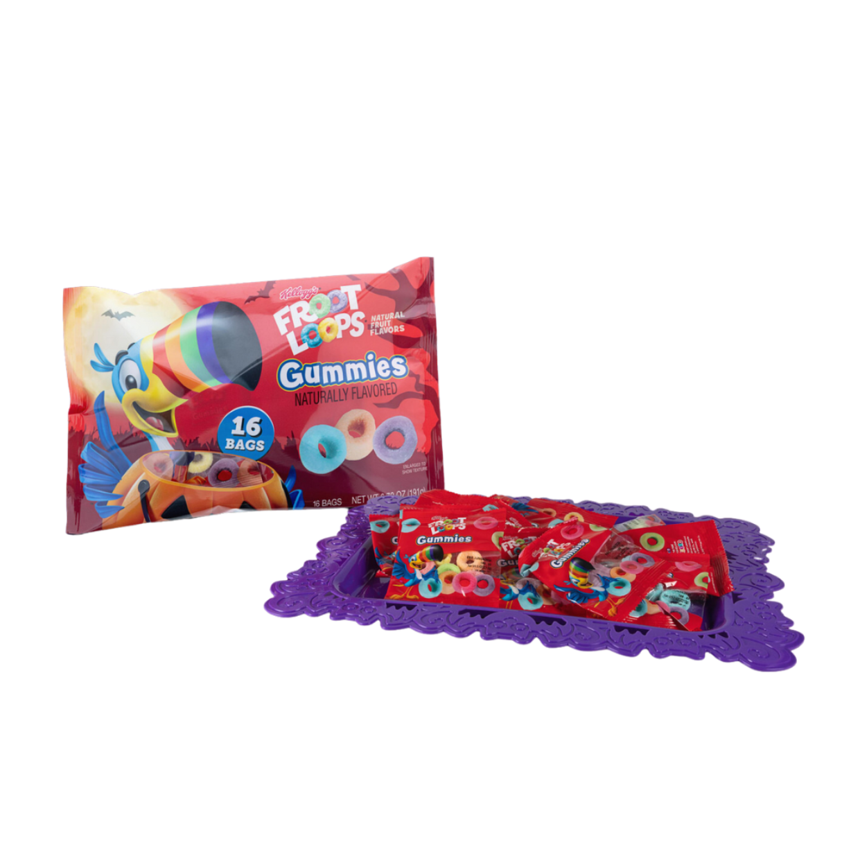 Froot Loops Halloween Gummies Case 6.72oz - 30ct