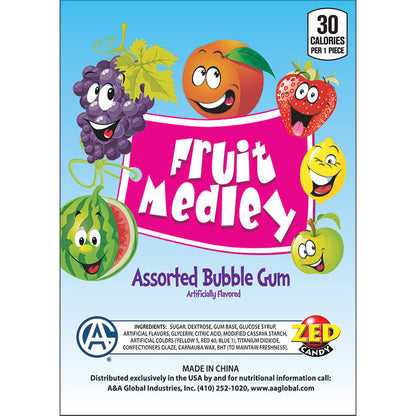 Koko's Fruity Medley Gumballs - 900ct