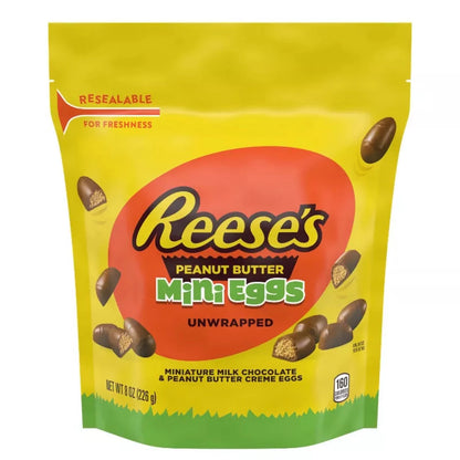 Reese's Peanut Butter Mini Eggs  8oz - 12ct