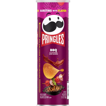 Pringles Snack Stacks BBQ Flavored Potato Crisps Chips 5.5oz - 14ct