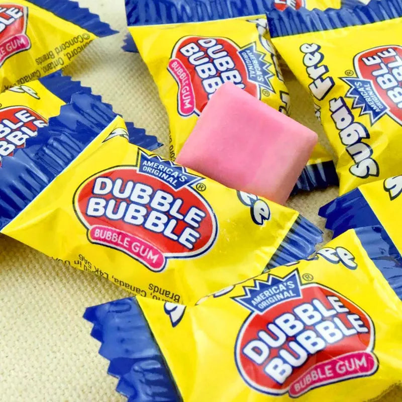 Dubble Bubble Sugar Free Bubble Gum Bag 3.25oz - 12ct