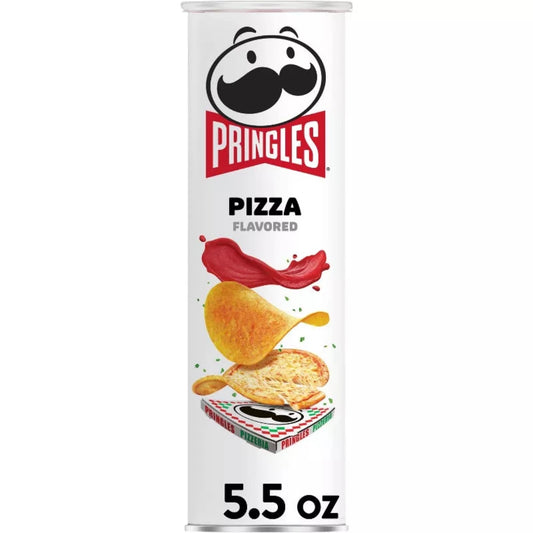 Pringles Pizza Flavored Potato Crisps Chips 5.5oz - 14ct