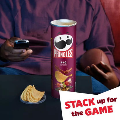 Pringles Snack Stacks BBQ Flavored Potato Crisps Chips 5.5oz - 14ct