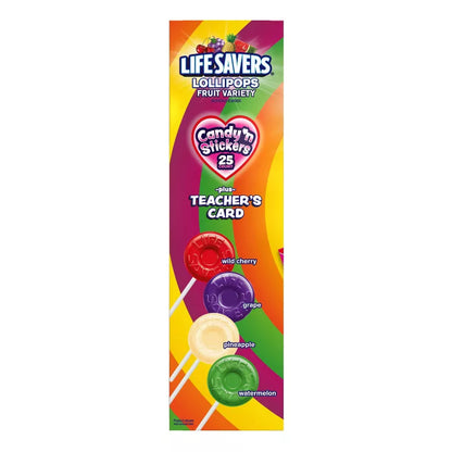 Life Savers Valentines Pops 8.8oz - 6ct