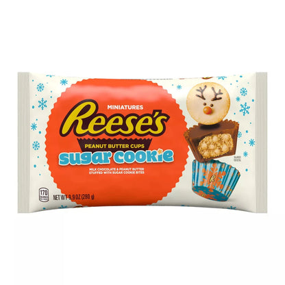 Reese's Sugar Cookie Milk Chocolate Miniatures Cups 9.9oz - 6ct