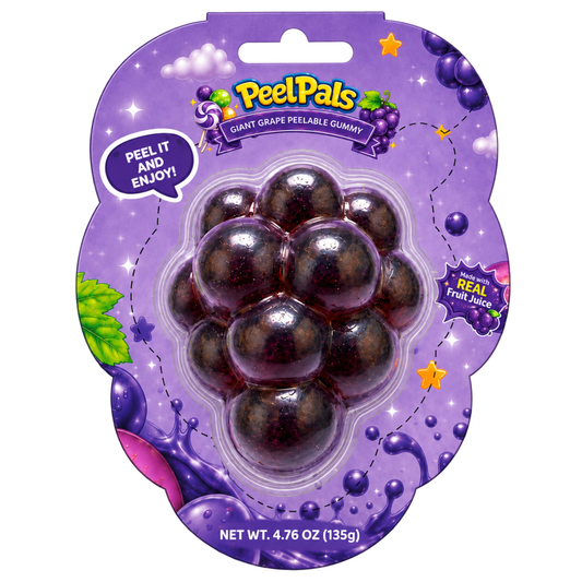 Giant Peelable Grape Gummy 4.76oz 12ct