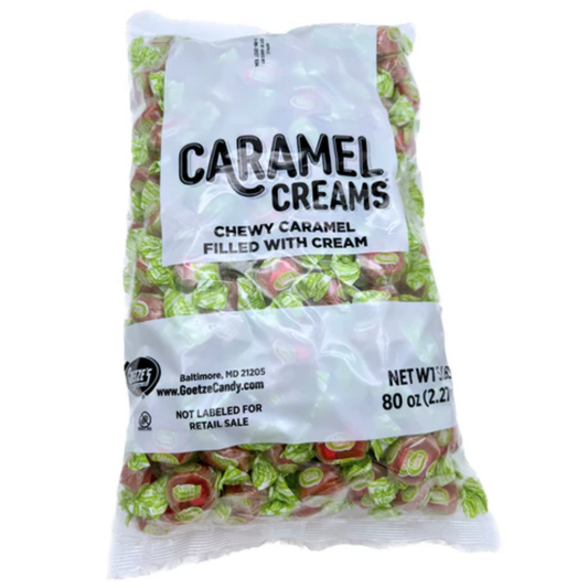 Goetze’s Caramel Apple Caramel Creams Candy 5lb Bulk Bag