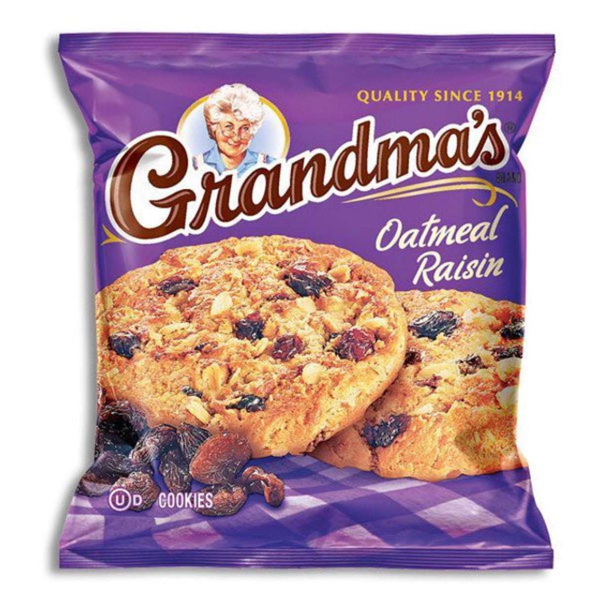 Grandma's Cookies Oatmeal Raisin 2.5oz - 12ct