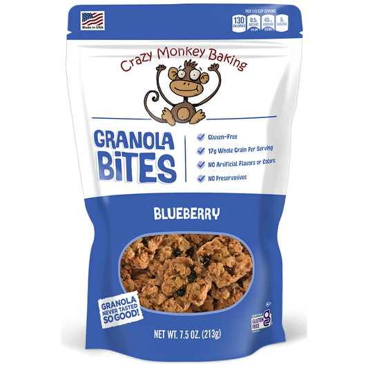 Granola Bites Blueberry Snack 7.5oz 6ct