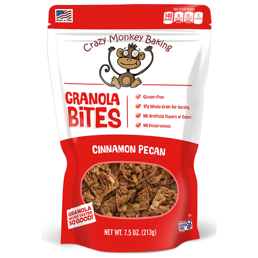Granola Bites Cinnamon Pecan 7.5oz 6ct