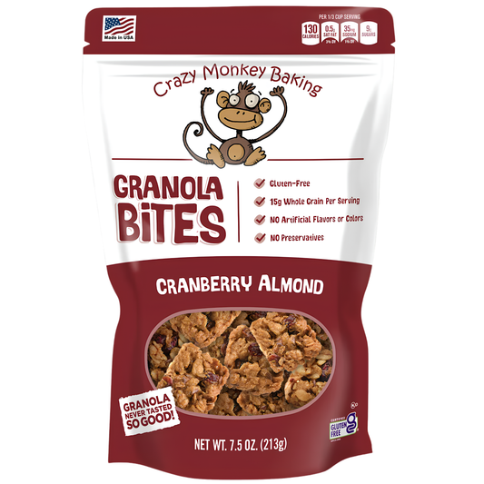 Granola Bites Cranberry Almond 7.5oz 6ct