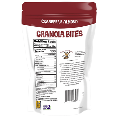 Granola Bites Cranberry Almond 7.5oz 6ct