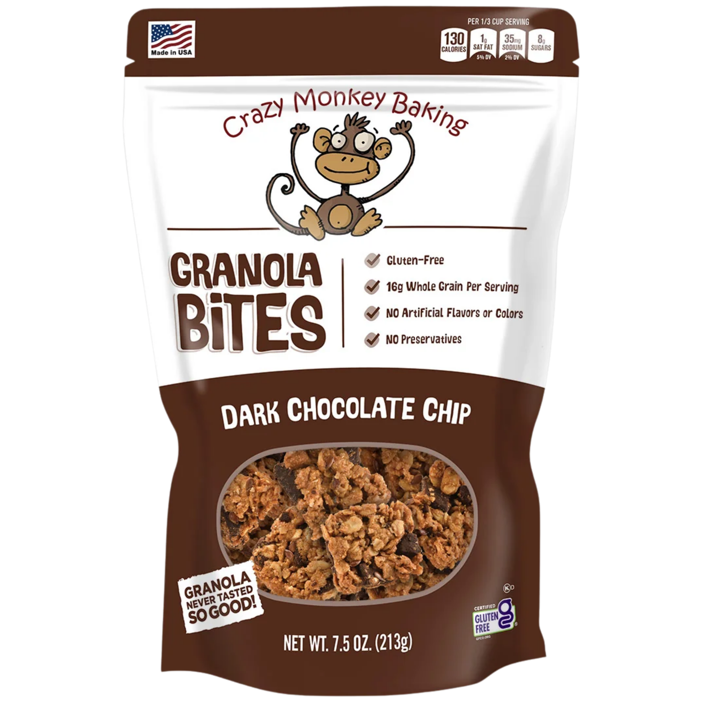 Granola Bites Dark Chocolate Chip 7.5oz 6ct