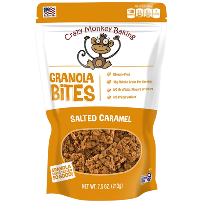 Granola Bites Salted Caramel 7.5oz 6ct