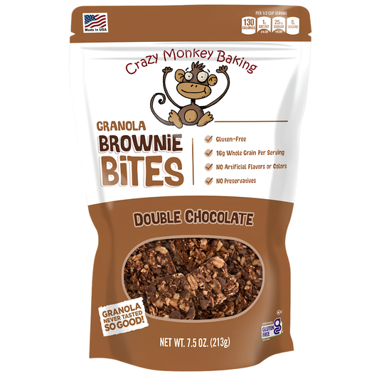 Granola Brownie Bites Double Chocolate 7.5oz 6ct