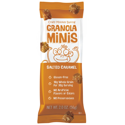 Granola Minis Salted Caramel 2oz 48ct