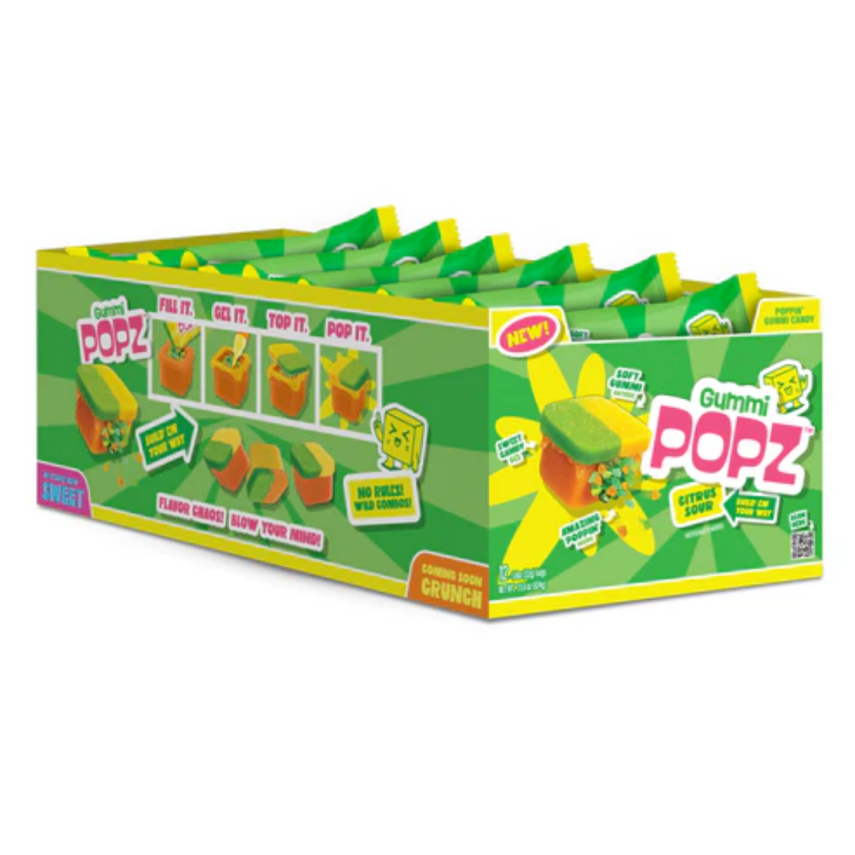 Gummi Popz Sour 1.8oz 12ct