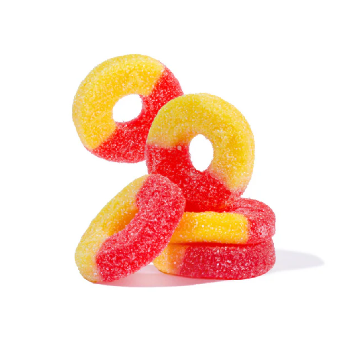 Albanese Gummi Strawberry-Banana Rings 4.5lb - 4ct