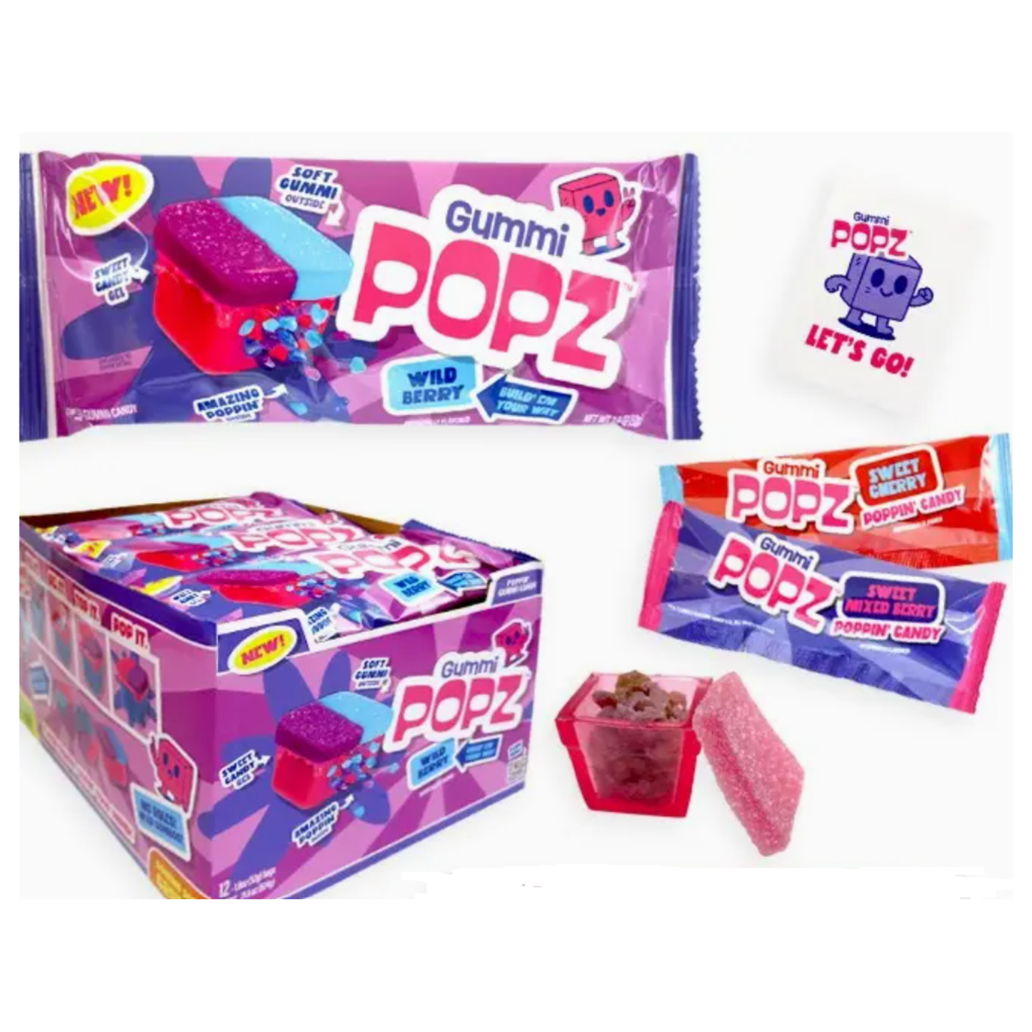 Gummi Popz Sweet 1.8oz 12ct
