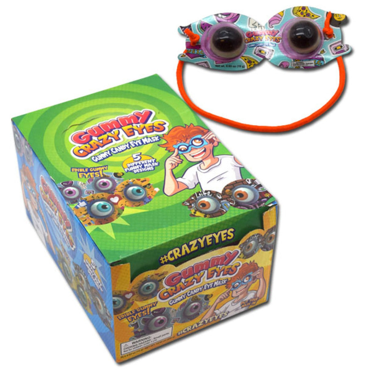 Raindrops Gummy Crazy Eyes 0.53oz