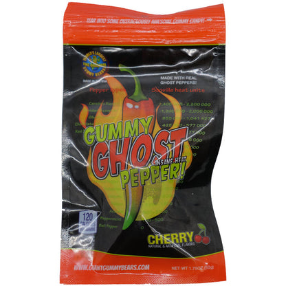 Gummy Ghost Pepper (HOT) Peg Bag 1.75oz - 12ct