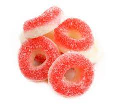 Albanese Gummy Melon Rings  Bulk- 4lb