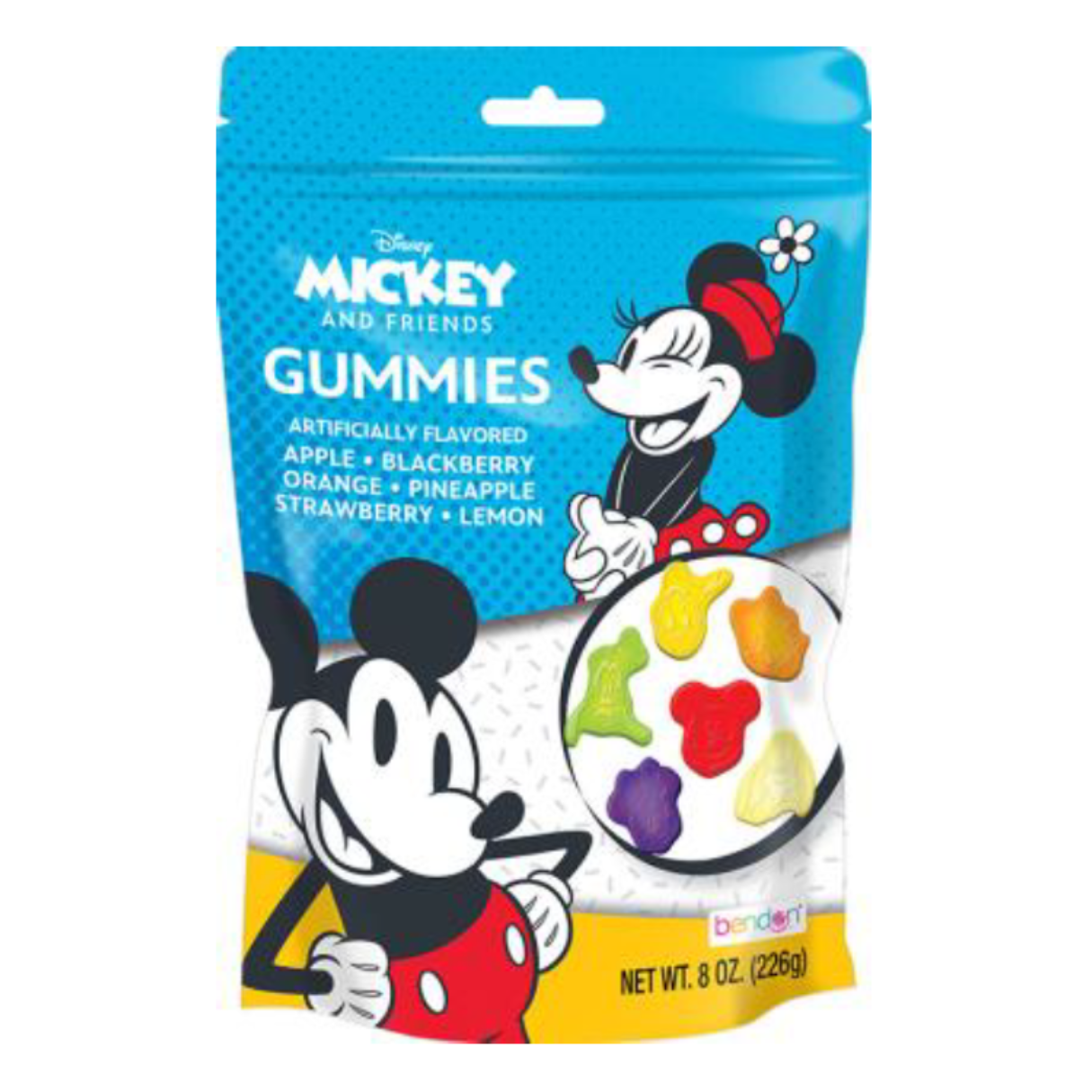 Disney Mickey and Friends Gummies Peg Bag 8oz - 12ct – I Got Your Candy