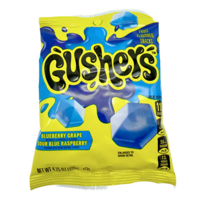 Gushers All Blue Fruit Snacks 4.25oz – 48ct