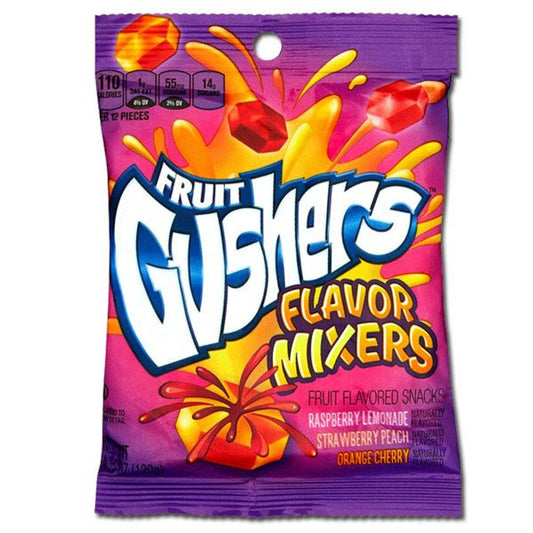 Gushers Flavor Mixers Candies Bag  4.25oz - 12ct