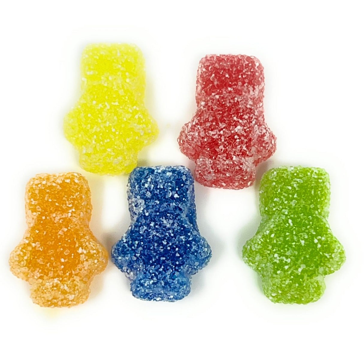 Gustaf's Gummi Sour Blockheads Candy -  4.4lb