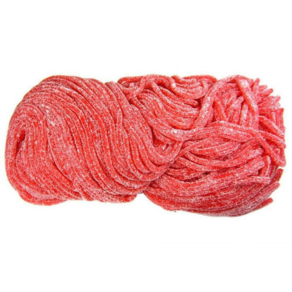 Gerrit's Sour Strawberry Shoestring Licorice Laces - 2lb