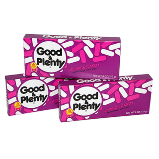 Good & Plenty Theater Size 6oz - 12ct