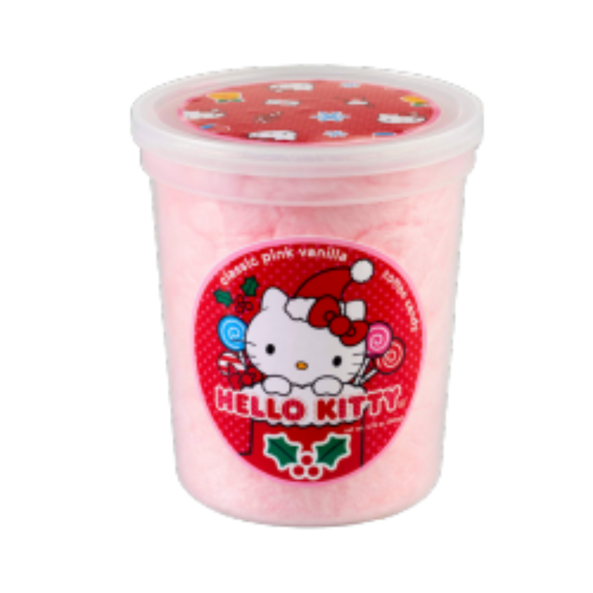 Hello Kitty Holiday Classic Pink Cotton Candy 1.75oz - 12ct