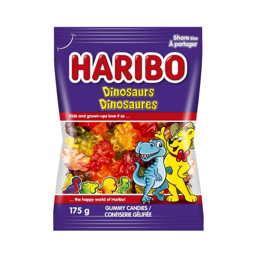 Haribo Dinosaurs Gummi Candy 5oz - 12ct