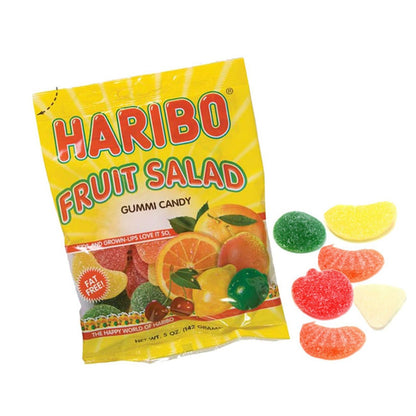 Haribo Fruit Salad Gummies Bag 5oz - 12ct