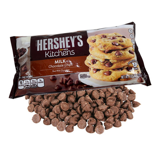 Hershey's Milk Chocolate Chips Bag 11.5oz - 12ct