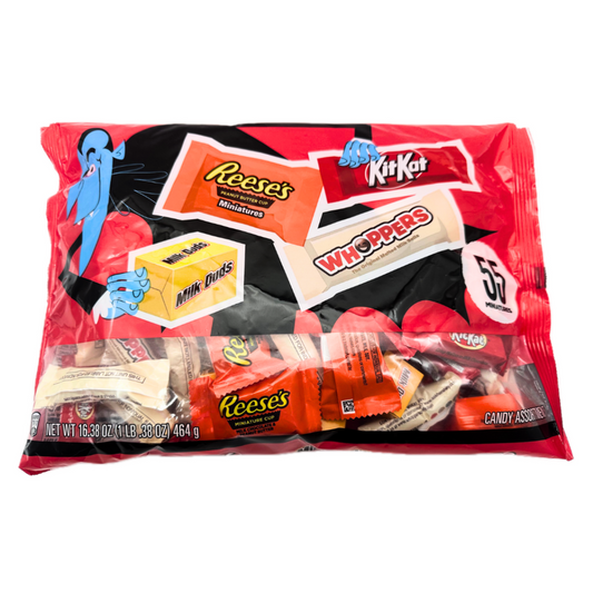 Hershey's 55 Piece Halloween Miniatures Assortment 16.38oz - 6ct