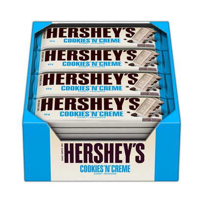 Hershey's Cookies 'N' Creme 1.55oz - 36ct