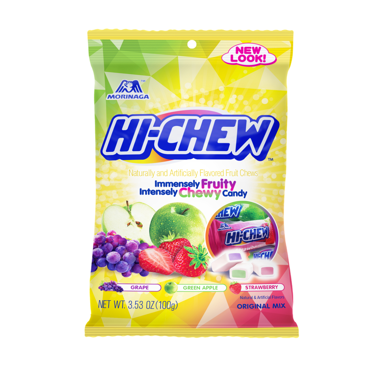 Hi Chew Original Mix Peg Bag 3.53oz - 6ct