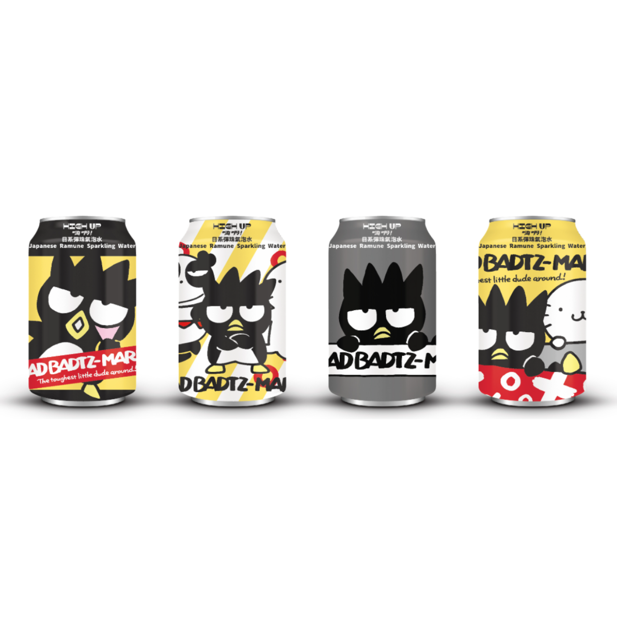 High Up Bad Badtz Maru Sparkling Water – Original 330ml - 24ct