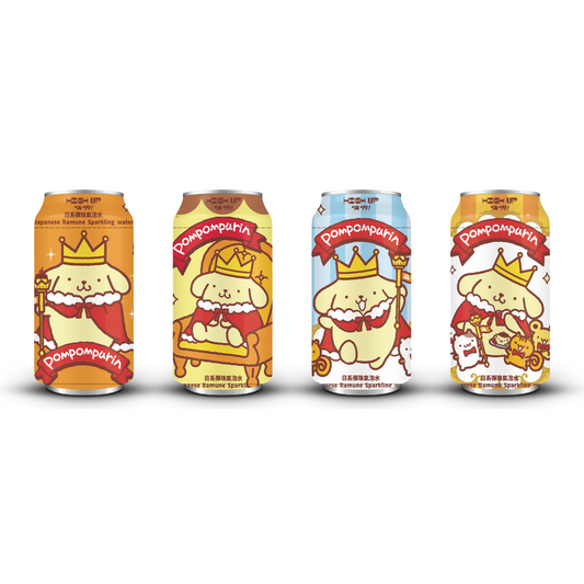 High Up Pompompuri Sparkling Water - Original 330ml - 24ct